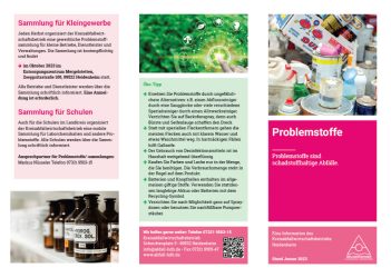 Broschüre Problemstoffe