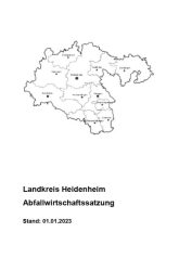 Abfallwirtschaftssatzung des Landkreises Heidenheim
